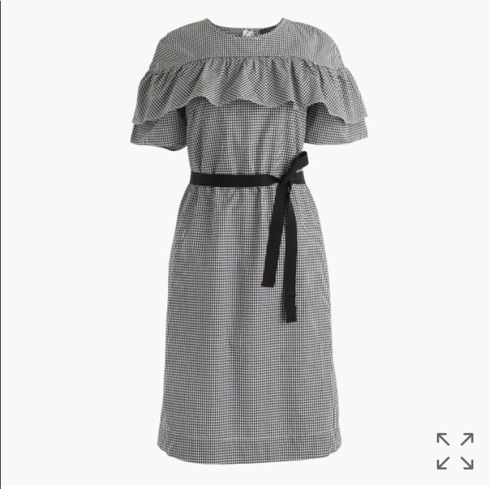 Jcrew gingham dress